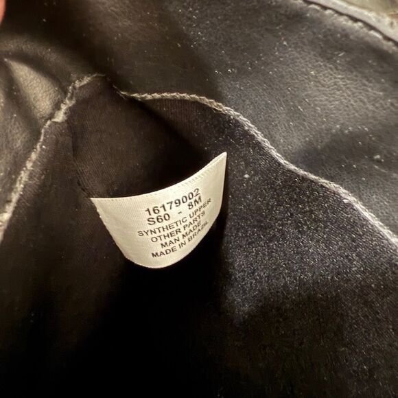 Naturalizer Black Campus Leather Knee High Boots 8 - Picture 6 of 10